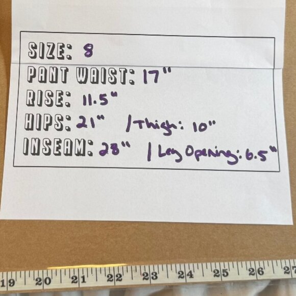 Cabi Carriage Ponte Navy Dot Print Ankle Pants Size 8✨50% Off Bundles 3+ - Picture 16 of 16